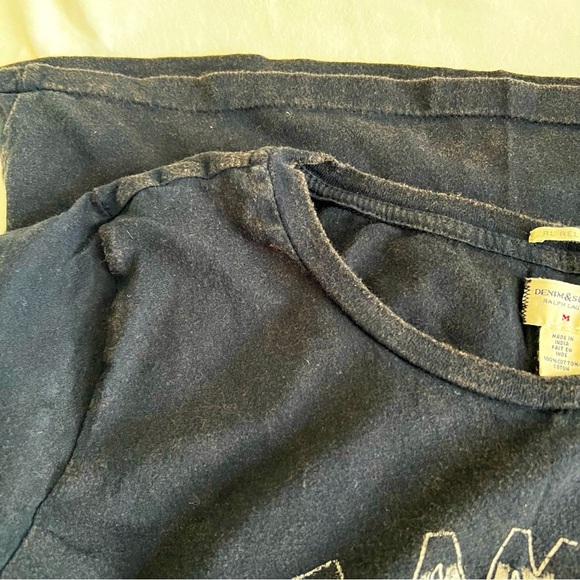 Ralf Lauren Relaxed US Flag Motorcycle T-Shirt - Picture 7 of 8